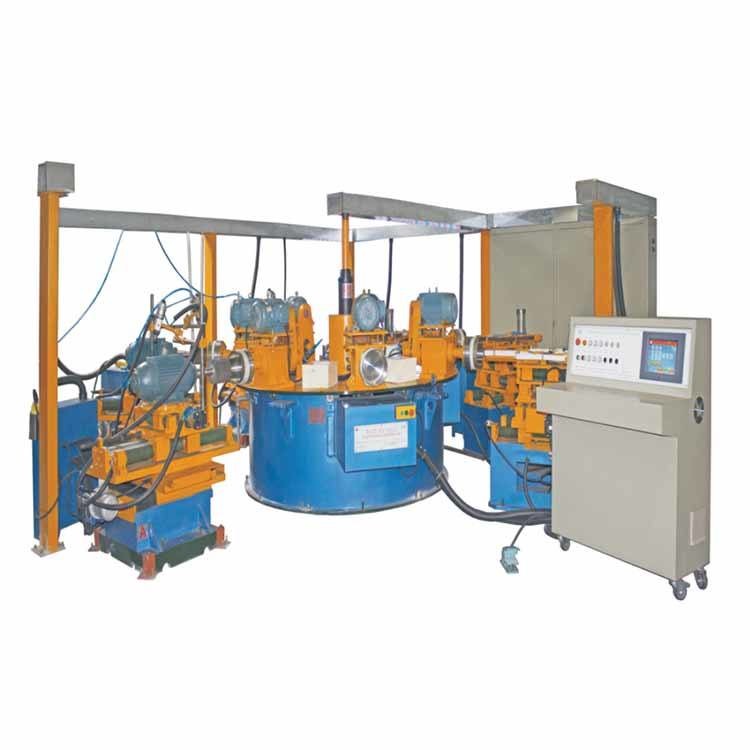 Multi Head Cookware Polishing Machine For Stainless Steel Basin Buffing