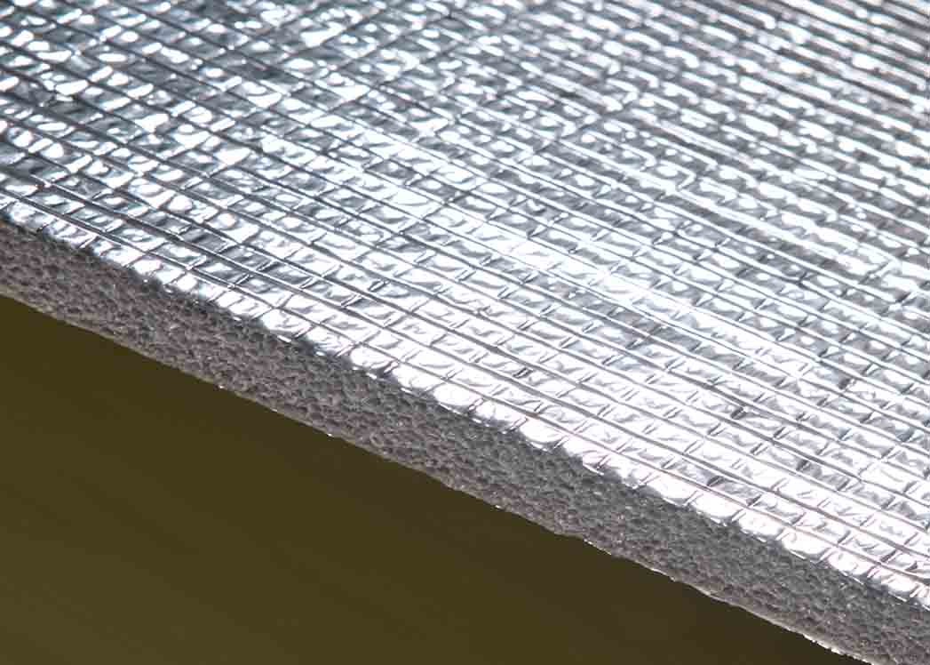 XPE Reflective Insulation Foam With Aluminium Foil Heating Insulation
