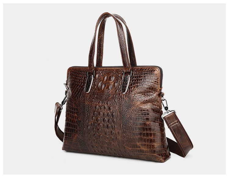 Vintage Leather Laptop Bag For Men Full Grain Leather Messenger Bag BRB06