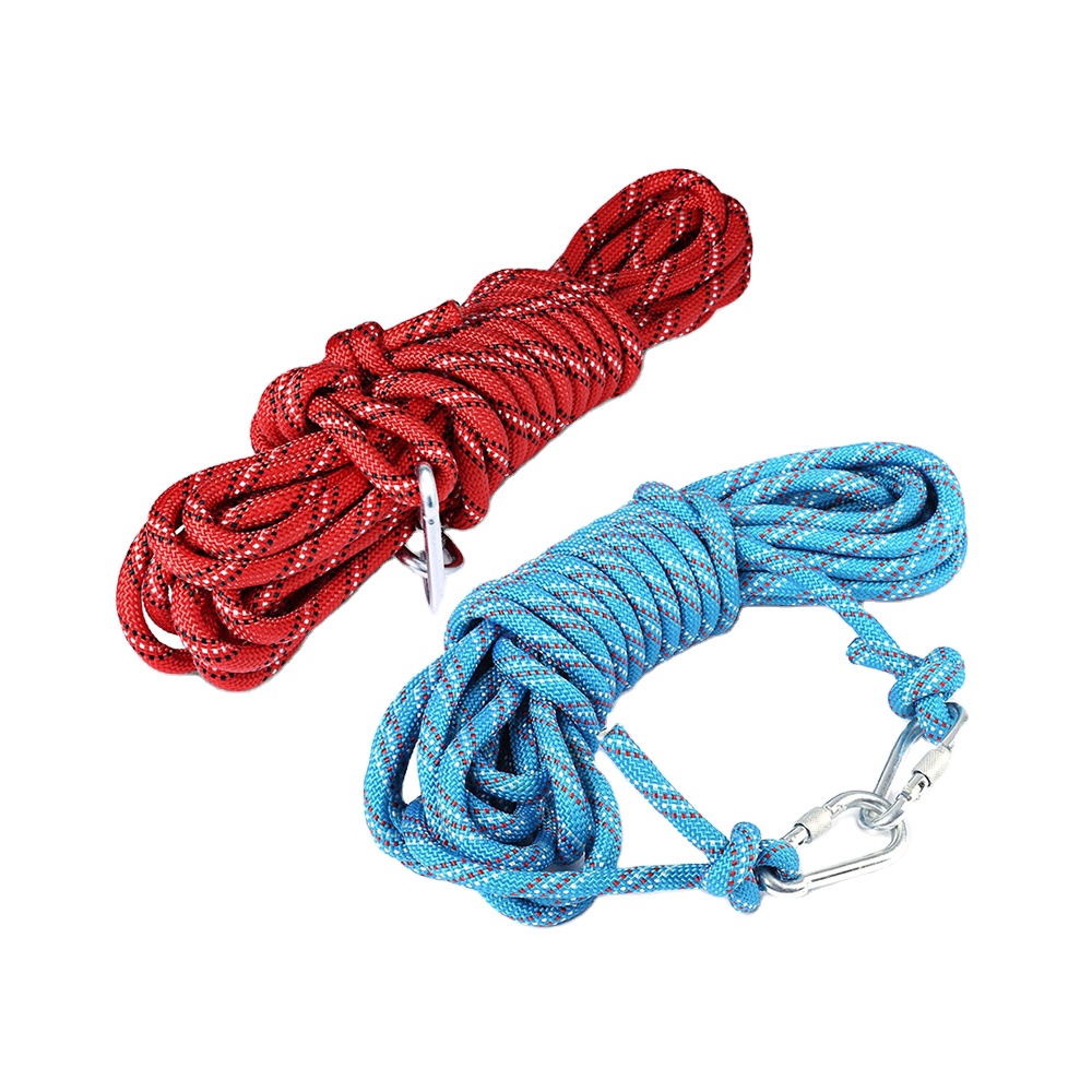 Customizable CE Mountain Climbing Rope with Hook Temperature Resistance up to 120C Max