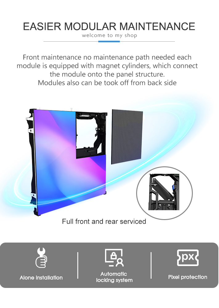 p4.8mm shenzhen giant advertising Waterproof Publish led display 4k bst smd exterior electronic big led screen