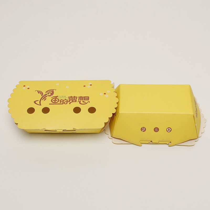 Printing Disposable Food Packaging Box Sandwich Hot Dog Fried Chicken Container