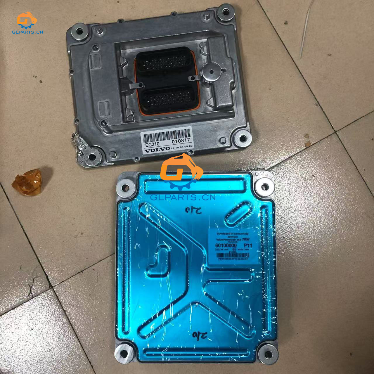 Excavator ECU Control Unit Controller 60100000 Excavator Electrical Parts For EC210B