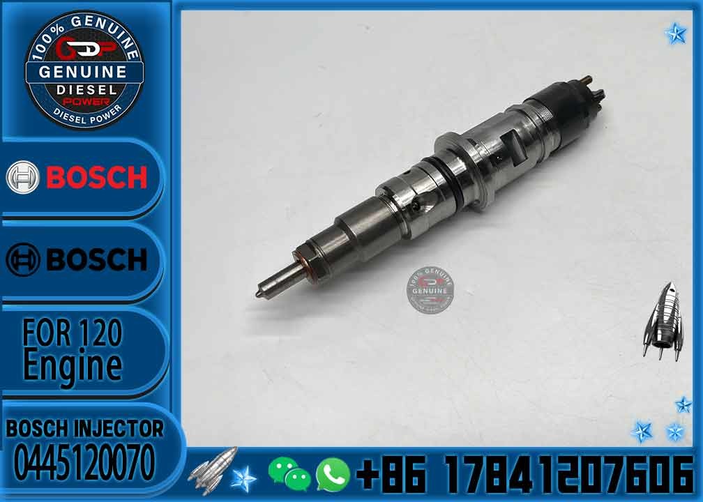 Genuine common rail injector 0445120241 0445120070 for 3976631 4930485 5263304