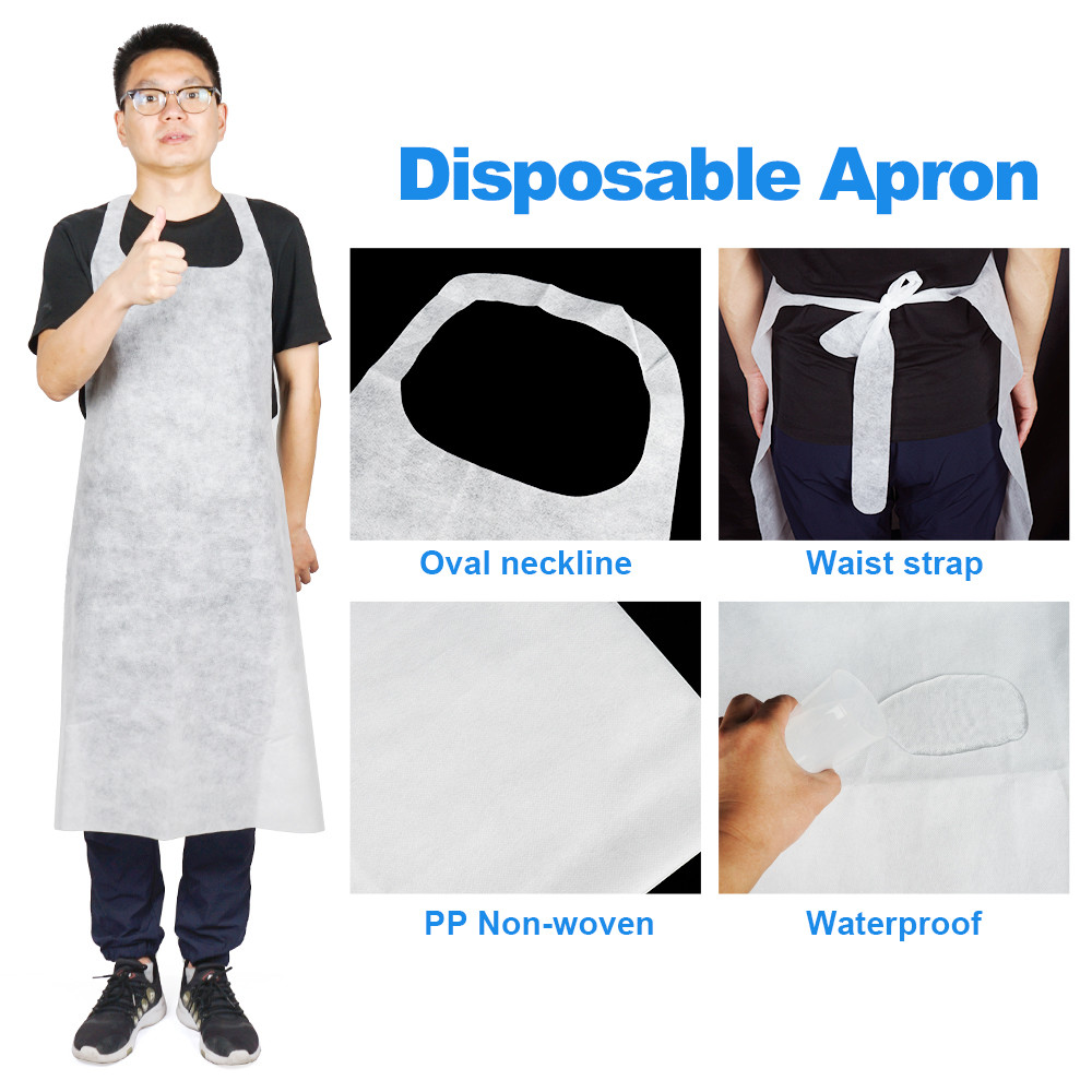 Non Woven Disposable Medical Aprons Waterproof