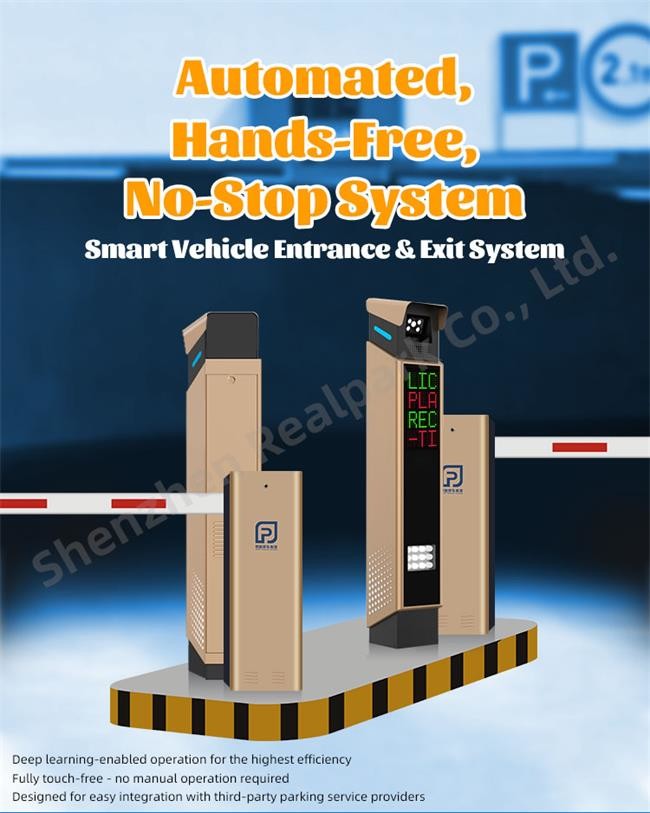 License Plate Recognition Parking Controller Up To 100.000 License Plate Capacity