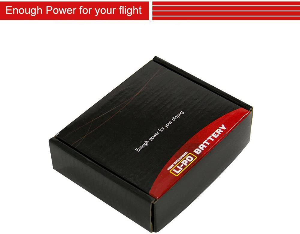U818A U817 Lithium Polymer Battery 3.7v 500mah Lipo Battery With X4 Charger