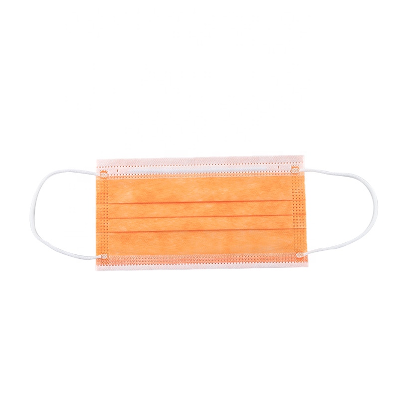 Chinese supplier bright orange mask quality mask wholesale