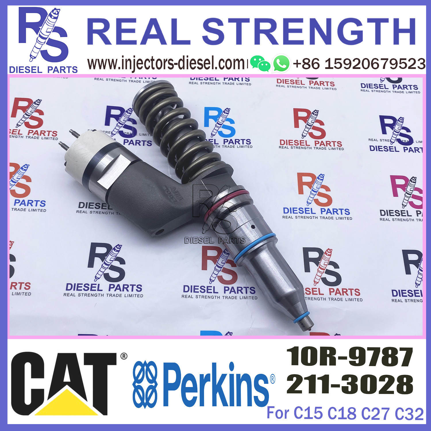 10R-9787 Common Rail Diesel Fuel Injector 10r-9787 10R9787 For C18 Engine Part NO.10R-9787 on sale