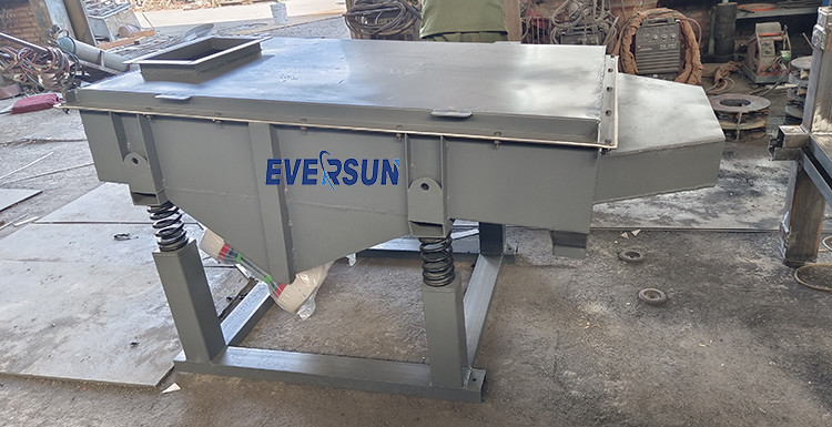 Multilayer Screening Machine Linear Vibrating Screen For Silicone Plastic Particle