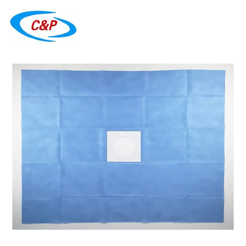 Nonwoven Sterile Fenestrated Surgical Drape With ISO13485 Certification