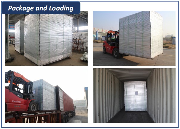 Canada Event Temporary Fence Hire Imported 6'x10' construction fencing panels mesh 2"x4"x8 ga wire coated RAL3004