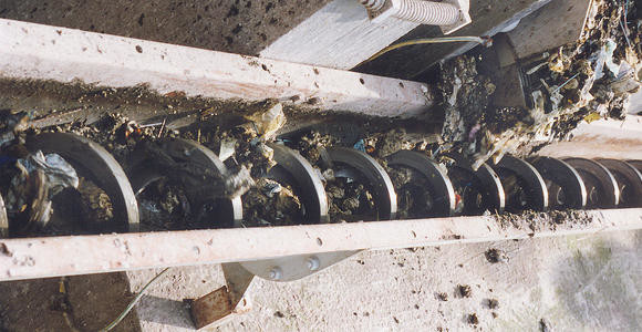 Single Shaft Screw Belt Conveyor For Urban Water Plant