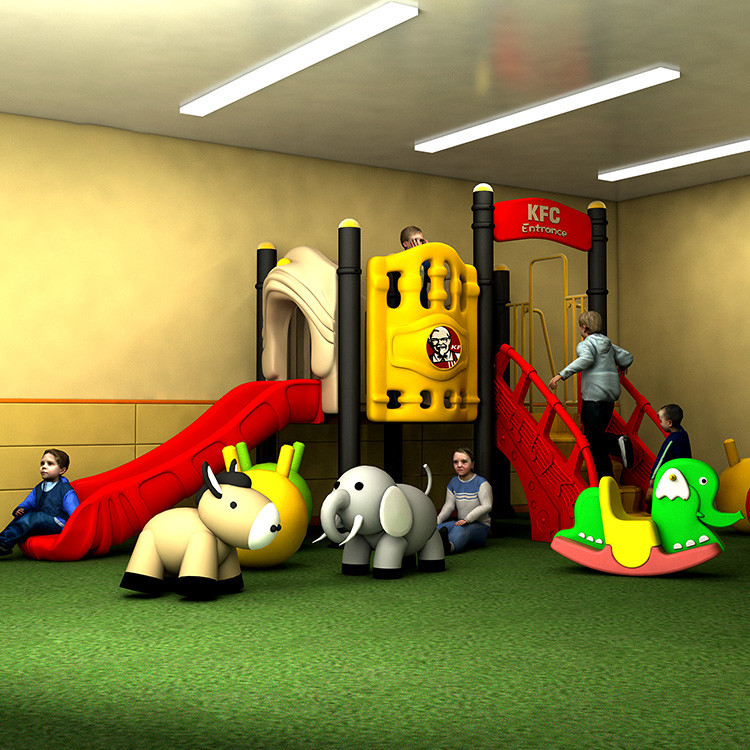 Customized Playground Outdoor Slides 19023 Children Amusement Park