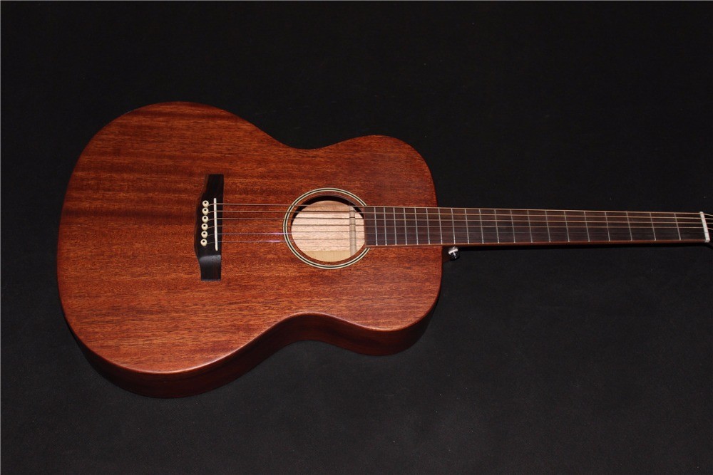 New ooo15 guitarra 39 inches OOO solid mahogany matt finishing acoustic guitar