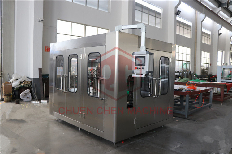 Fast Jeera Automatic Bottling Plant / Soda Bottle Filling Machine For Big Capacity