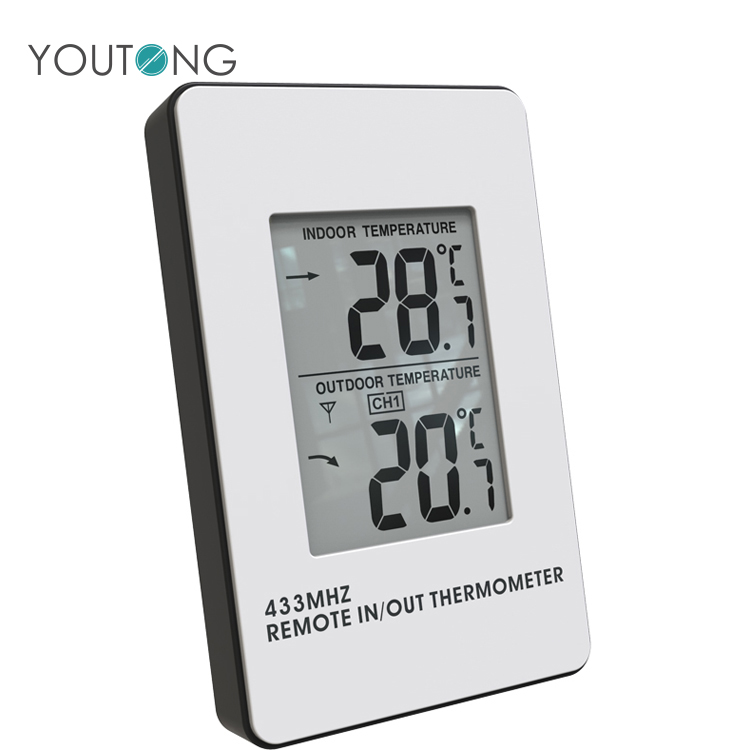 62.5 X 100 X 16.5mm Thermometer Hygrometer Wireless Thermometer Station High Temperature