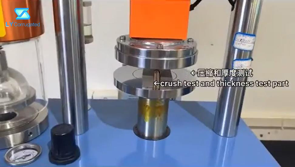 Paper Bursting Pressure Strength Test Machine Automatic Electronic Computer Control