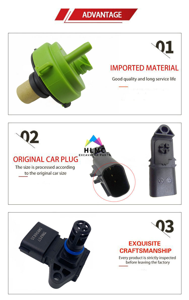 8972177780 897217-7780 8-97217778-0 ZX200-3 4HK1 Air Pressure Sensor Map Sensor