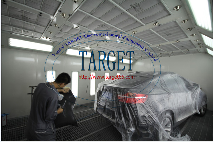 Waterbased car spray painting booth oven