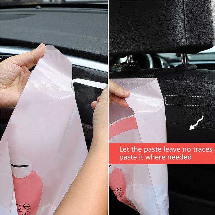 29.5×24cm Biodegradable Packaging Bag Disposable Portable Car Garbage Use