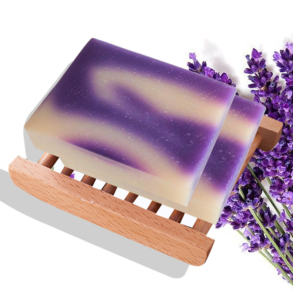 Herbal Organic Handmade Soap Lavender Scent Dry Skin Soap