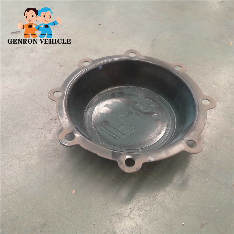 Heat Treatment Q195L 2.0mm FUWA 25T Trailer Hub Cap