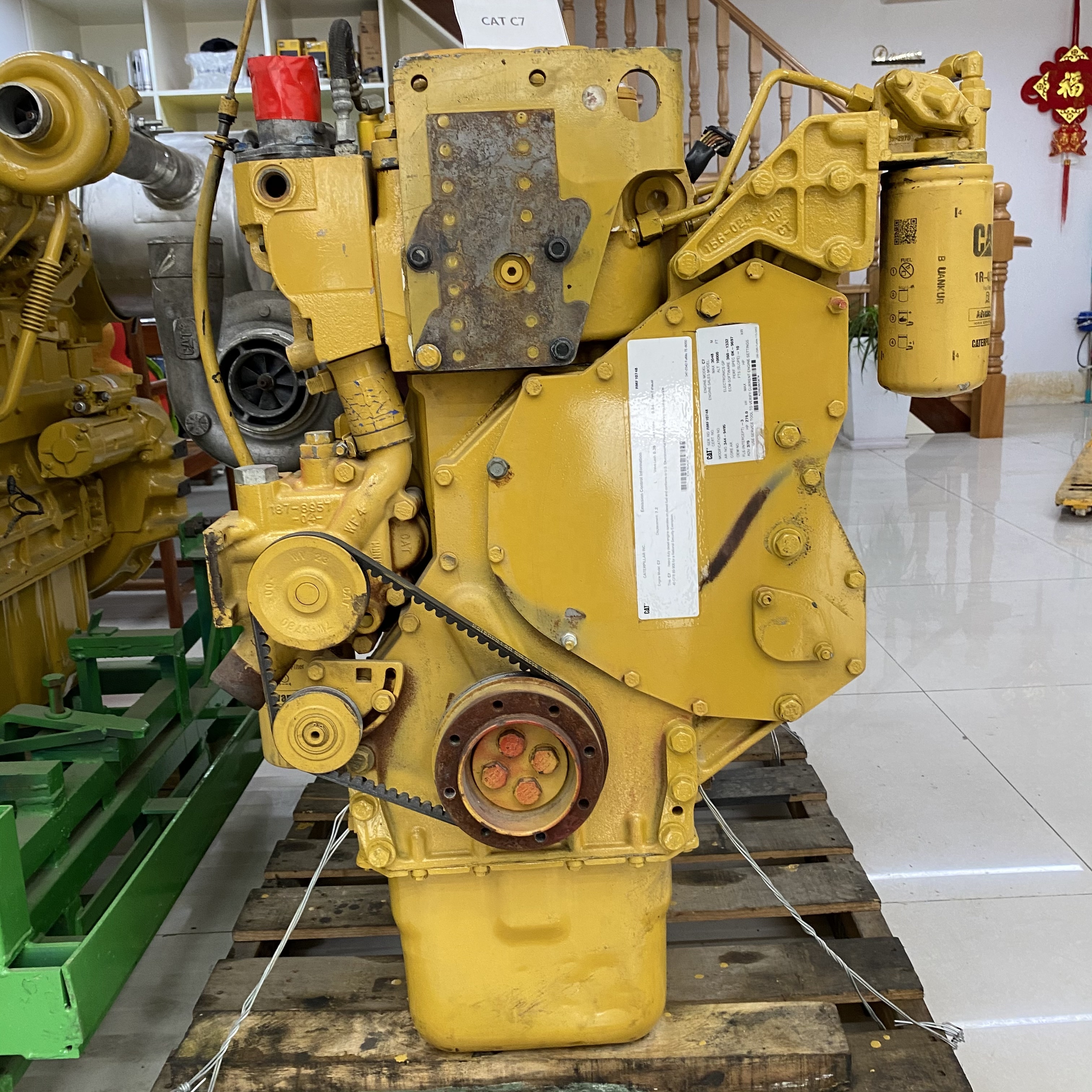 MAOQUN excavators engine parts engine assembly second-hand CAT C7