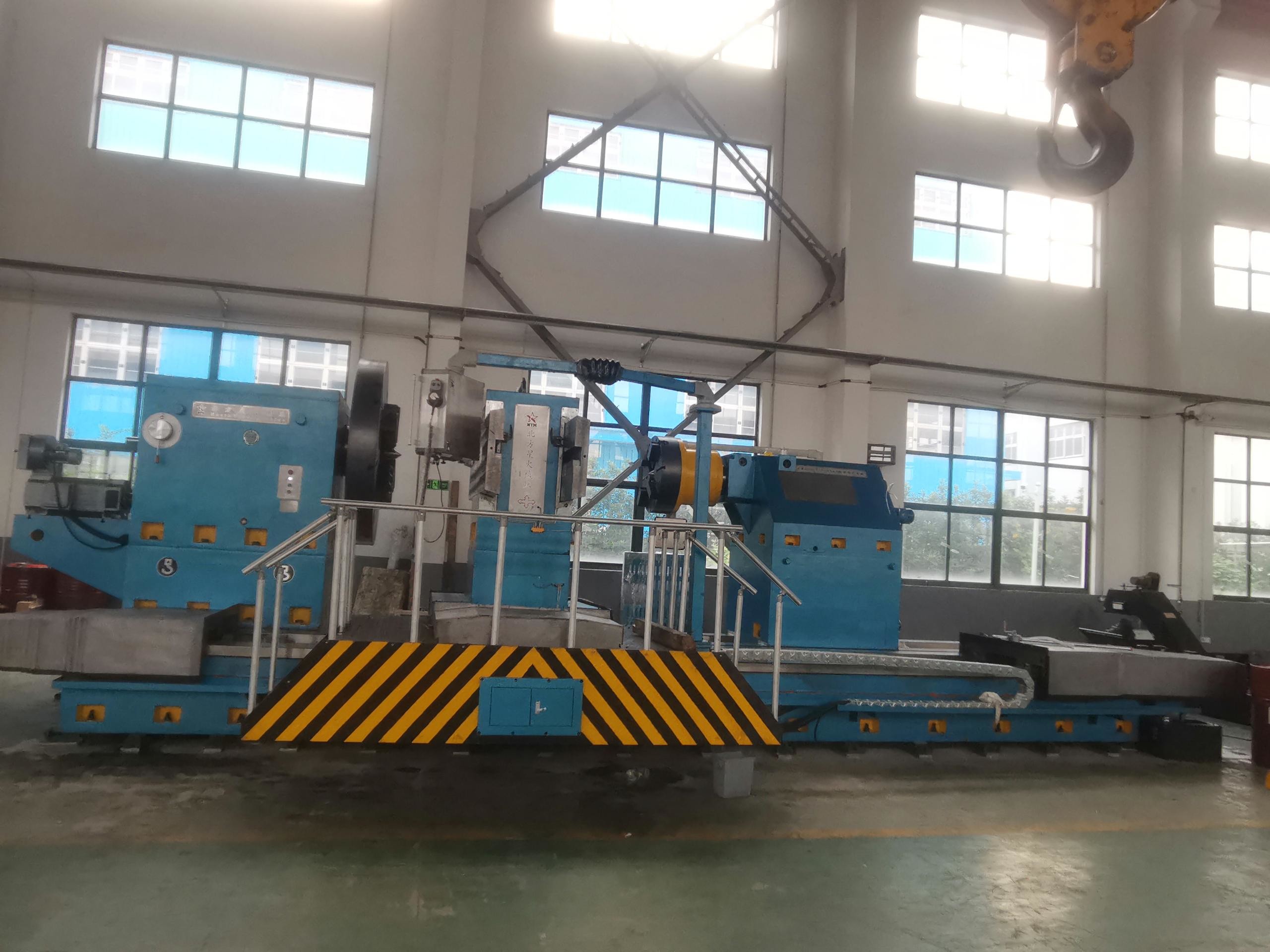 Large Heavy Duty Lathe Machine For Turning Wind Power Shaft