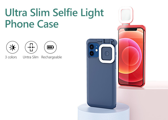 Fill Light LED CE FCC RoHS ring light phone case For IPhone