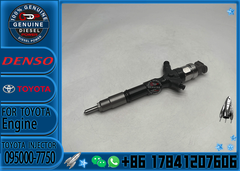 Fuel injector 23670-30300 095000-7760 095000-7761 095000-7751 095000-7750 for diesel engine spare parts injector