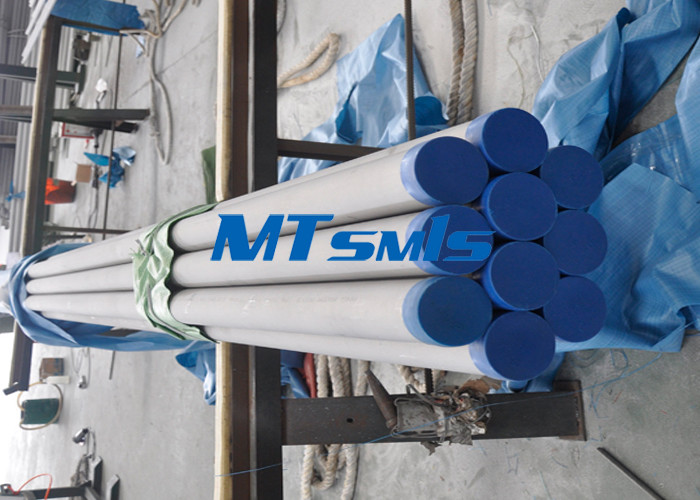 ASTM A790 / ASME SA790 Duplex Steel Pipe For Heat Coils , 6000mm Stainless Seamless Pipe