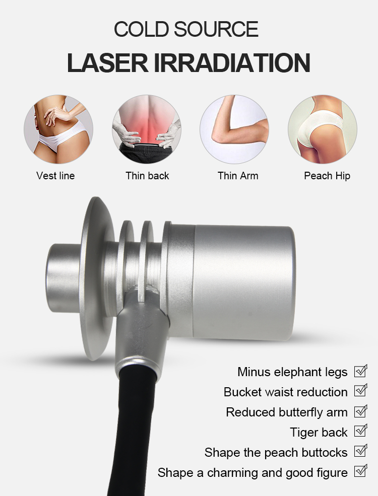 Fat Removal Non Invasive 8D Laser Therapy Machine Dual Wavelength 532nm 635nm Red And Green Light
