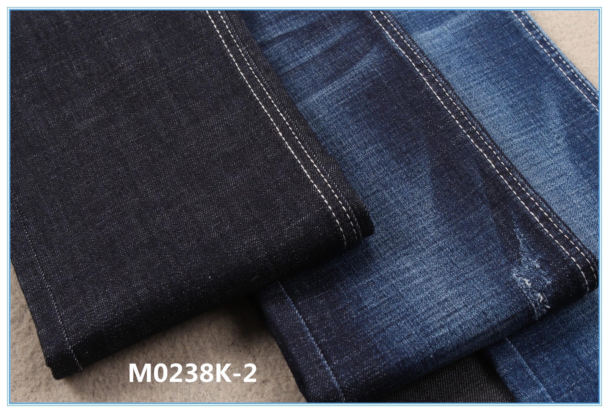 Cross Hatch Denim Fabric Material