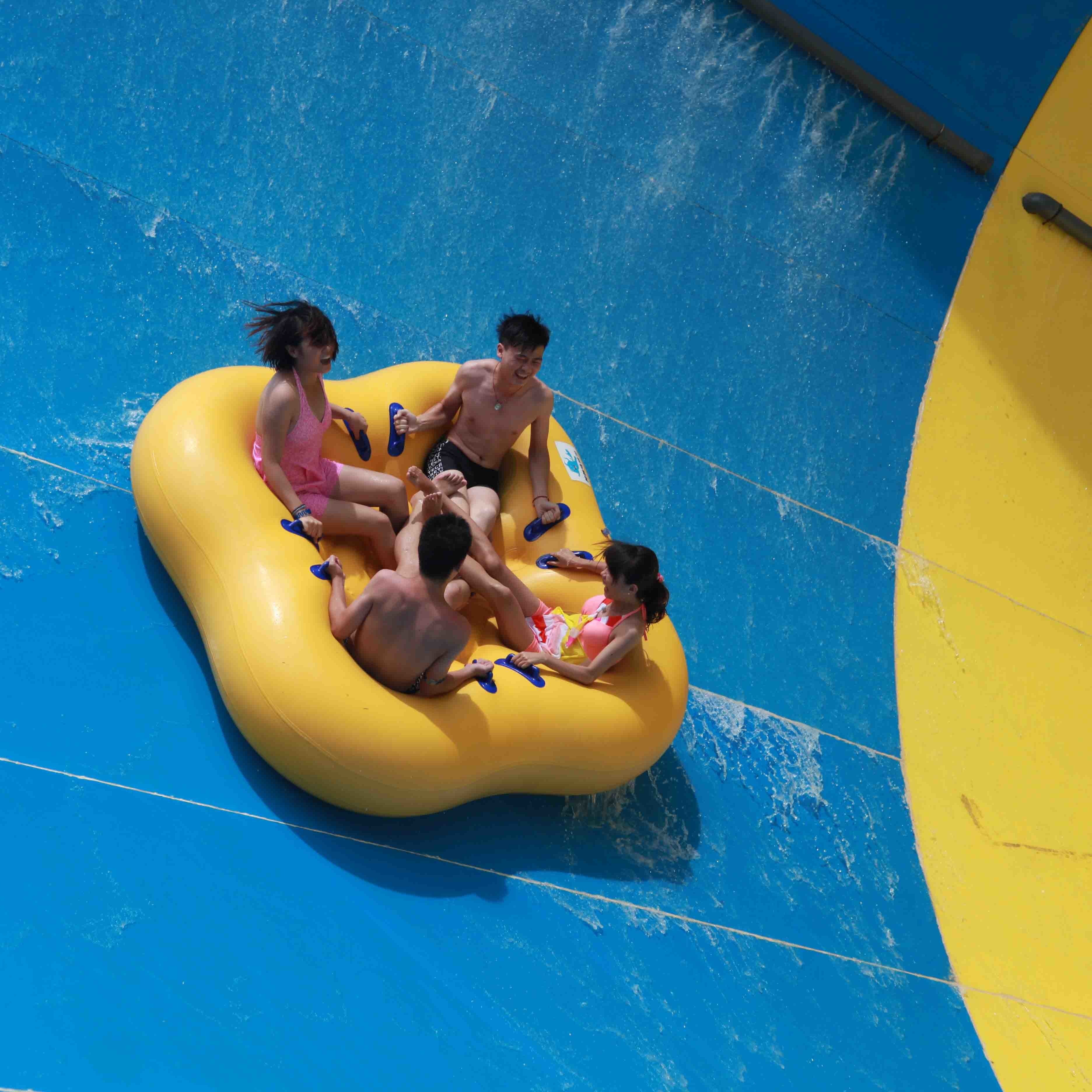 Fiberglass Commercial Adult Water Slide Exciting Games For Home Play , 16m Height