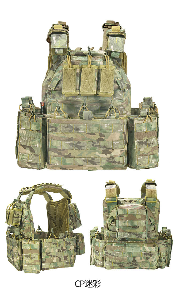 OEM Police Laser Cut Airsoft Assault Vest Ballistic Plate Carrier