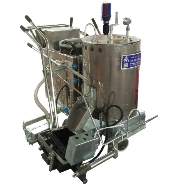 Traffic Thermoplastic Paint 258kg Self Propelled Vibration Machine
