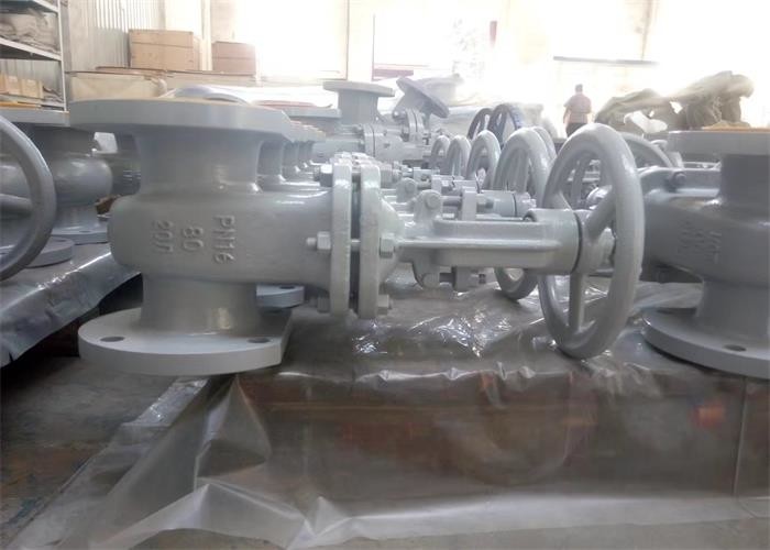 Fire Wafer Type Worm Gear Butterfly Valve Grey Iron Wear Resistant