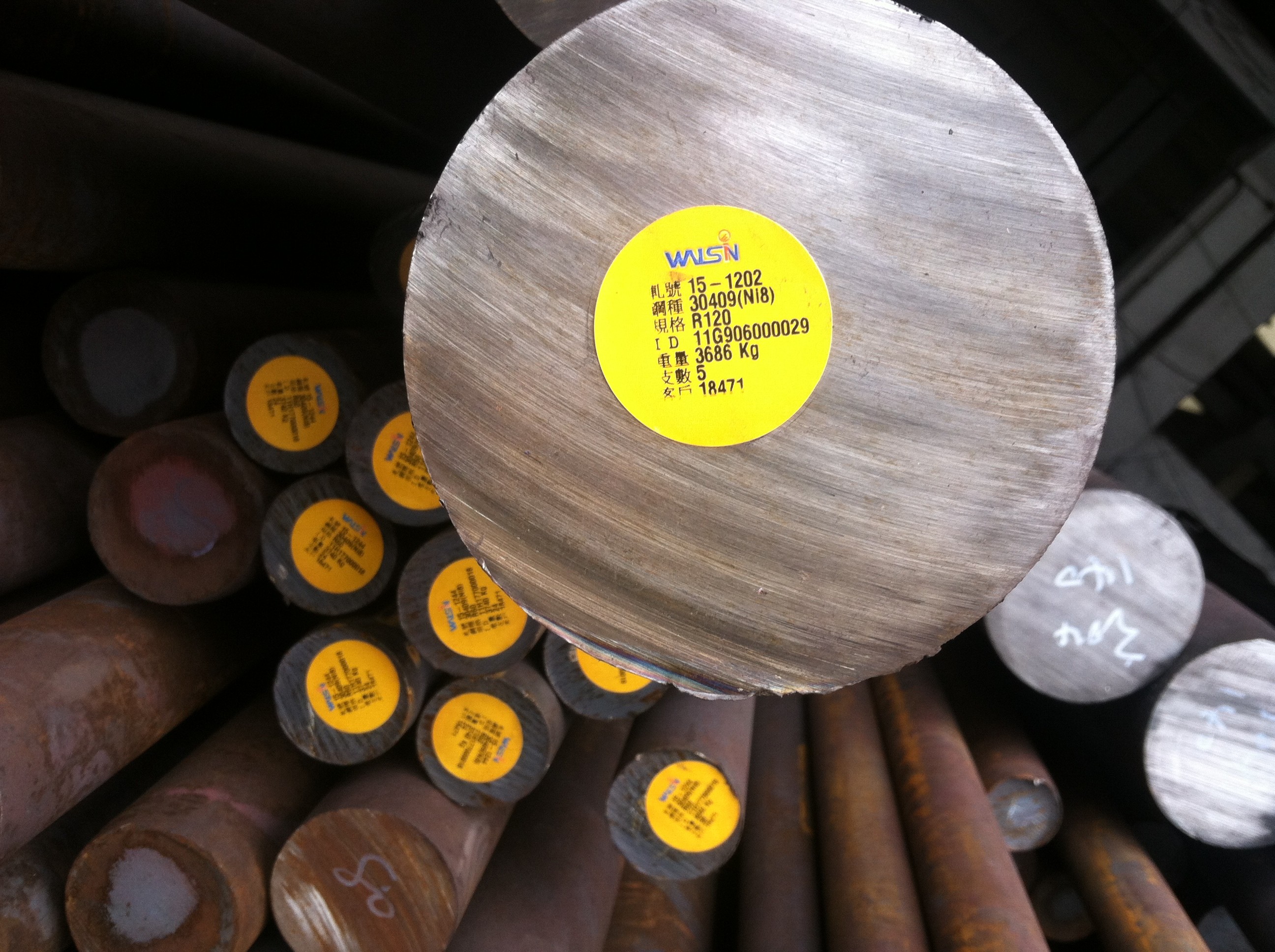 S32750 Duplex Steel Bar 2507 DIN X2crnimon25-7-4 / 1.4410 Round Stainless Steel Rod