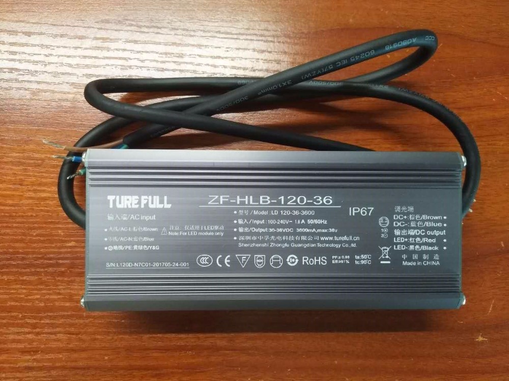 Aluminum Case 200 Watt Led Driver 3 A / 4.5 A / 6 A 5 Years Warranty
