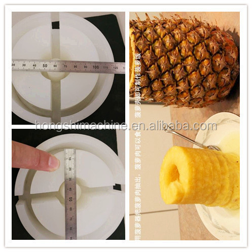 Stainless steel Manual pineapple cutting machine