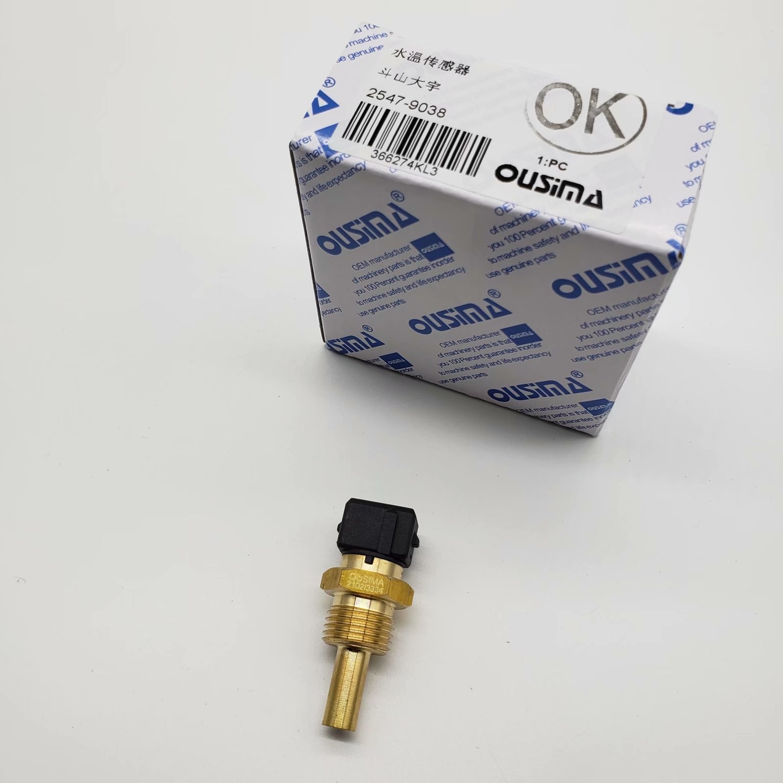 OUSIMA WaterTemperature Sensor 2547-9038 2547 9038 25479038 For Doosan Daewoo Water Temperature Sensor