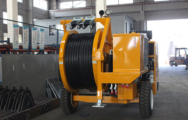 2.5km/H Hydraulic Tensioner 2x40kn Overhead Line Stringing Tools