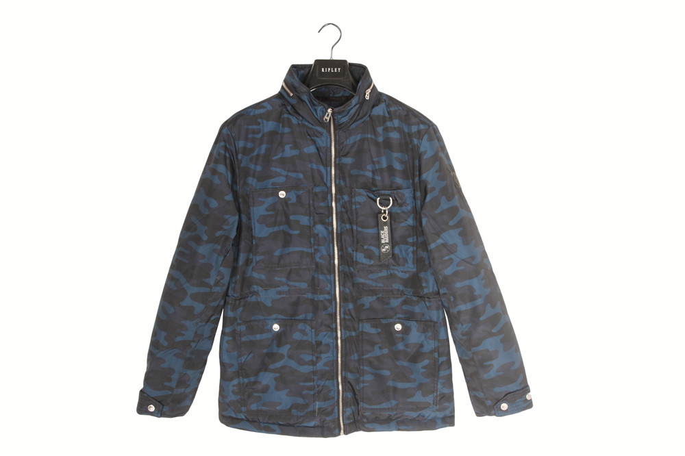 Men's Heavy coats, Men's Heavy jacket, Camo Print, Metal Zipper