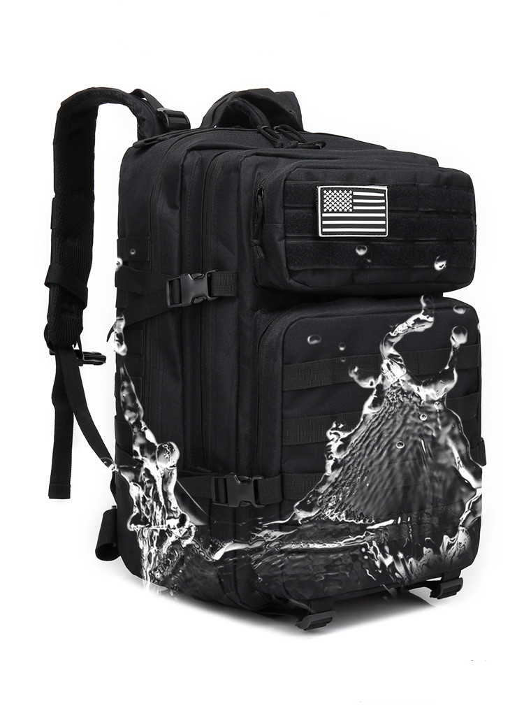45L 600D Tactical Hiking Backpack Oxford US Molle System Outdoor