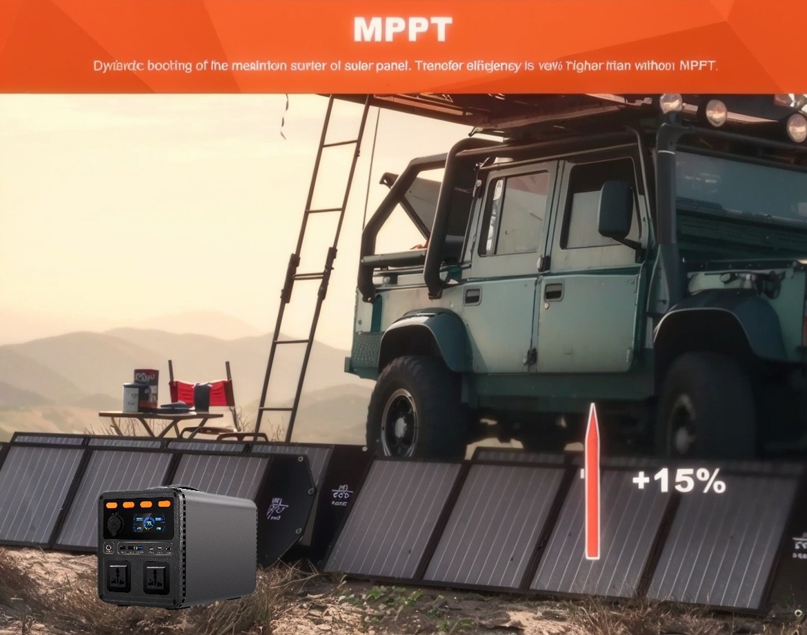 Waterproof Recharge LifePO4 Battery AC Frequency One Click Conversion 50HZ To 60HZ Outdoor Power Station For Camping