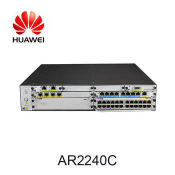 350W AC Power Huawei Industrial Ethernet Router AR2240C 4 SIC Slots 2 WSIC Slots