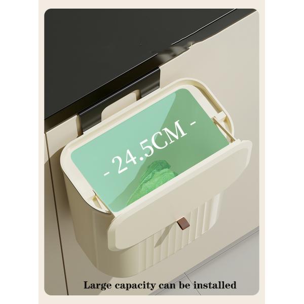 Household Large Capacity Wall-mounted Joint Does Not Occupy Space Kitchen Wall Hanging Trash Can