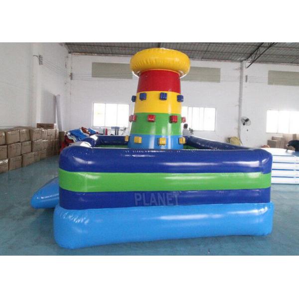 Outdoor Inflatable Bounce House Inflatable Rock Climbing Wall Inflatable Climbing Tower For Game