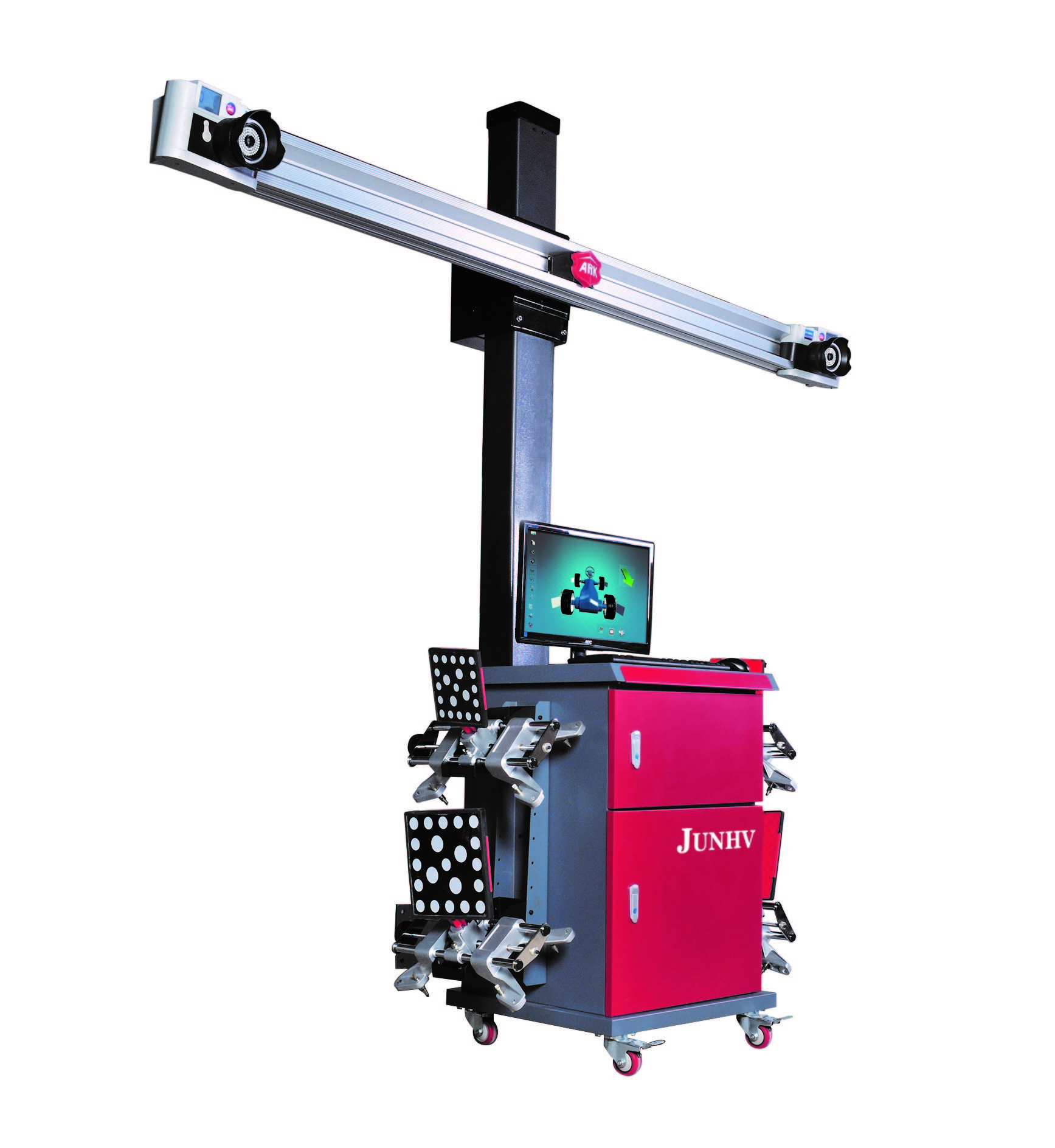 High Pixel Camera 3d 4 Wheel Alignment , 3d Wheel Alignment System Manually Control